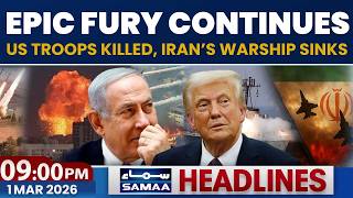 Iran War | US Soldiers Killed | Iran Warship HIT | Putin Condemns ‘Cynical Murder’ | 9 PM Headlines