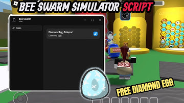 Bee Swarm Simulator SCRIPT *NO KEY* - DIAMOND EGG TELEPORT | FREE DIAMOND EGG 