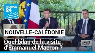 Quel bilan de la visite d'Emmanuel Macron en NouvelleCalédonie ? • FRANCE 24