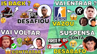 GHOST IS BACK ! FLUXO no CS ! NOBRU CONTA SUSPENSA ! COMPLEX DESAFIA BDL ! B4 VOLTOU