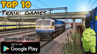 Top 10 Train Simulator Games for Android | 2021 | Train Game for Android | New Game screenshot 3