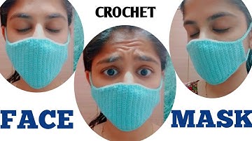 How to Crochet Quick and Easy Face Mask #crochettutorial #crochetfacemask #crochetmask #56