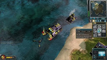 Red Alert 3 Skirmish Challenge: Murder Mesa - 4 AI Opponents FFA