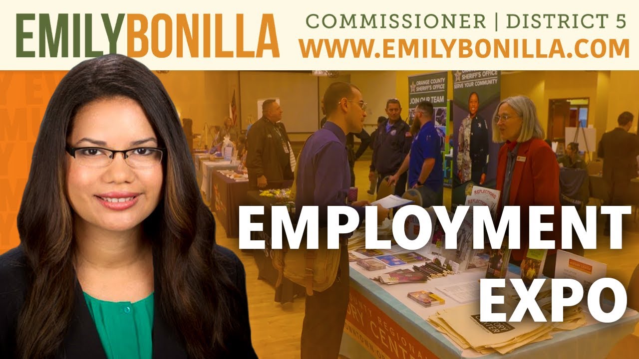 Employment Expo | Emily Bonilla Orange County Commissioner District 5