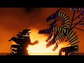 Godzilla vs King Ghidorah vs Mega Mech in People Playground 1.8