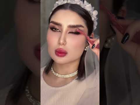 جاری عقده ایم عروسیشه گفته لباس عروس نپوشم زیبای میکاپ عروس