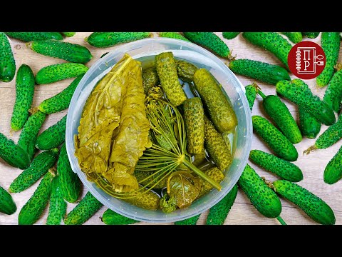 Хрустящие Малосольные Огурцы за 24 часа - самый вкусный рецепт