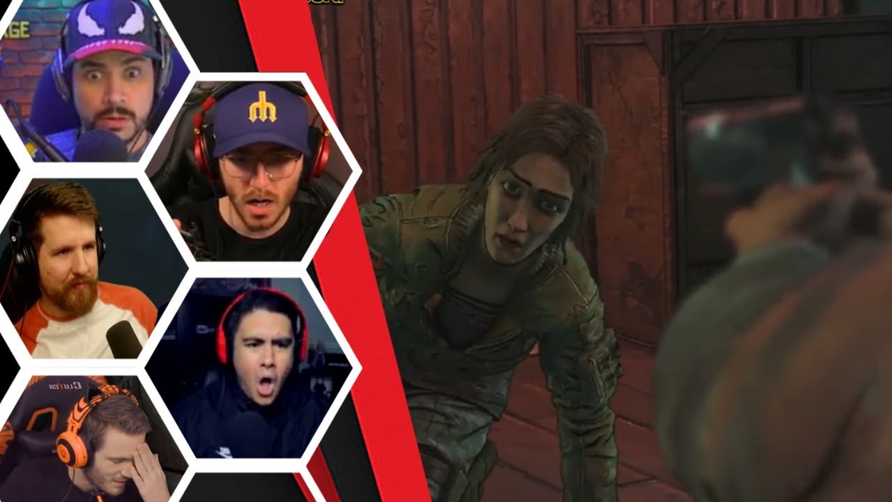 Let's Players Reaction To Deciding Lily's Fate | The Walking Dead: Broken Toys