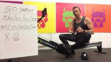 Big Spring Row 560 Stroke smash with 3X Olympian World Champion Niall O