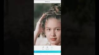 BLURRED BACKGROUND USING FACETUNE 2 Mobile Apps screenshot 5