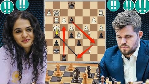 Boss chess play : 52 By Magnus Carlsen vs Tania Sachdev