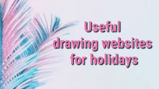 Useful drawing websites for holidays screenshot 2