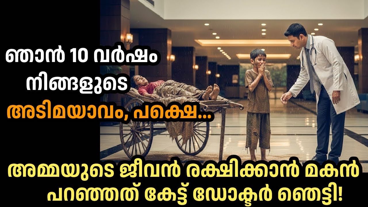 എന്റെ അമ്മയെ രക്ഷിച്ചാൽ ഞാൻ 10 കൊല്ലം നിങ്ങളുടെ അടിമയാവാം,തെരുവ് ബാലന്റെ ആവശ്യം കേട്ട ഡോക്ടർ ഞെട്ടി!