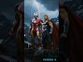 MARVEL SUPERHERO FUSIONS | FUSION X #marvel #fusion #ironman #thor #hybrid #shorts