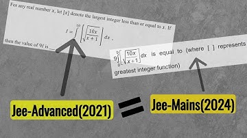 Repetition Of JEE-Advanced (2021) Question....