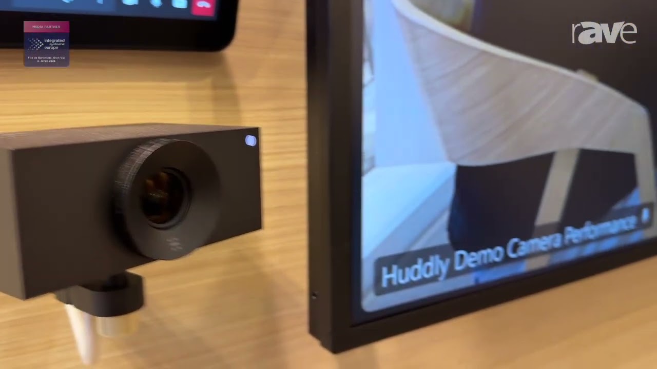 ISE 2026: Huddly Showcases Huddly Crew AI-driven Multi-Camera System.