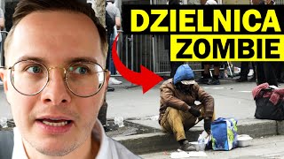 DZIELNICA ZOMBIE w LOS ANGELES - BIEDA i SMRÓD w CENTRUM LA!