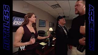 Paul Heyman & Big Show talk to Stephanie McMahon | SmackDown! (2002)