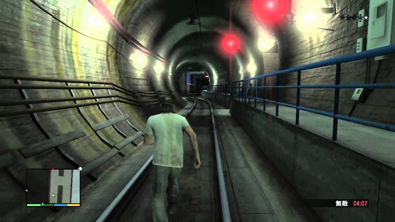 Gta5 地下鉄のトンネルにタンクローリーを置いてみた Youtube