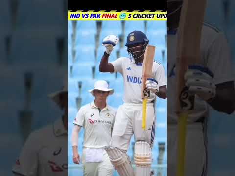 India vs Pakistan final 🥶 || Top 5 cricket updates|| #viralshorts #cricket