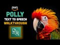 Text to Speech with Amazon Polly | Console Demo & Walkthrough