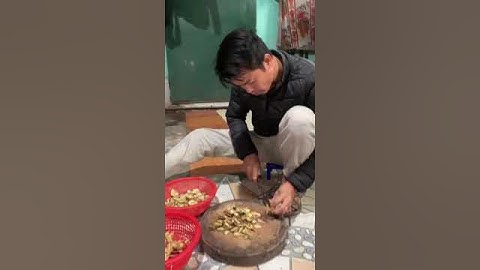 Cách Thái lát sâm ngọc linh ngâm mật ong