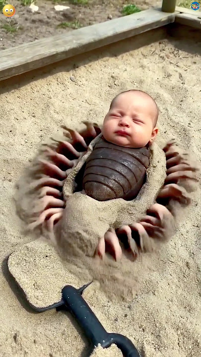 Baby look in danger 😱😱#creepy #baby #ghost #shorts #ai