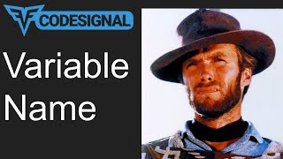 "Variable Name" - Codesignal #27 - JAVA Solution