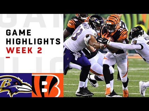 Ravens vs. Bengals Week 2 Highlights | NFL 2018