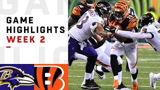 The baltimore ravens take on cincinnati bengals during week 2 of 2018
nfl season. subscribe to nfl: http://j.mp/1l0bvbu check out our other
channels:...