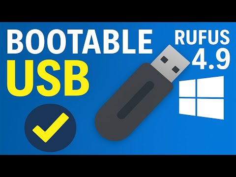 How to Download Rufus 4.9 & Create Windows 10 Bootable USB 2025 ????️ Step by Step Guide