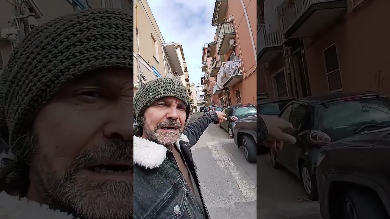 Gela, Sicilia: commozione per asfalto nuovo. 