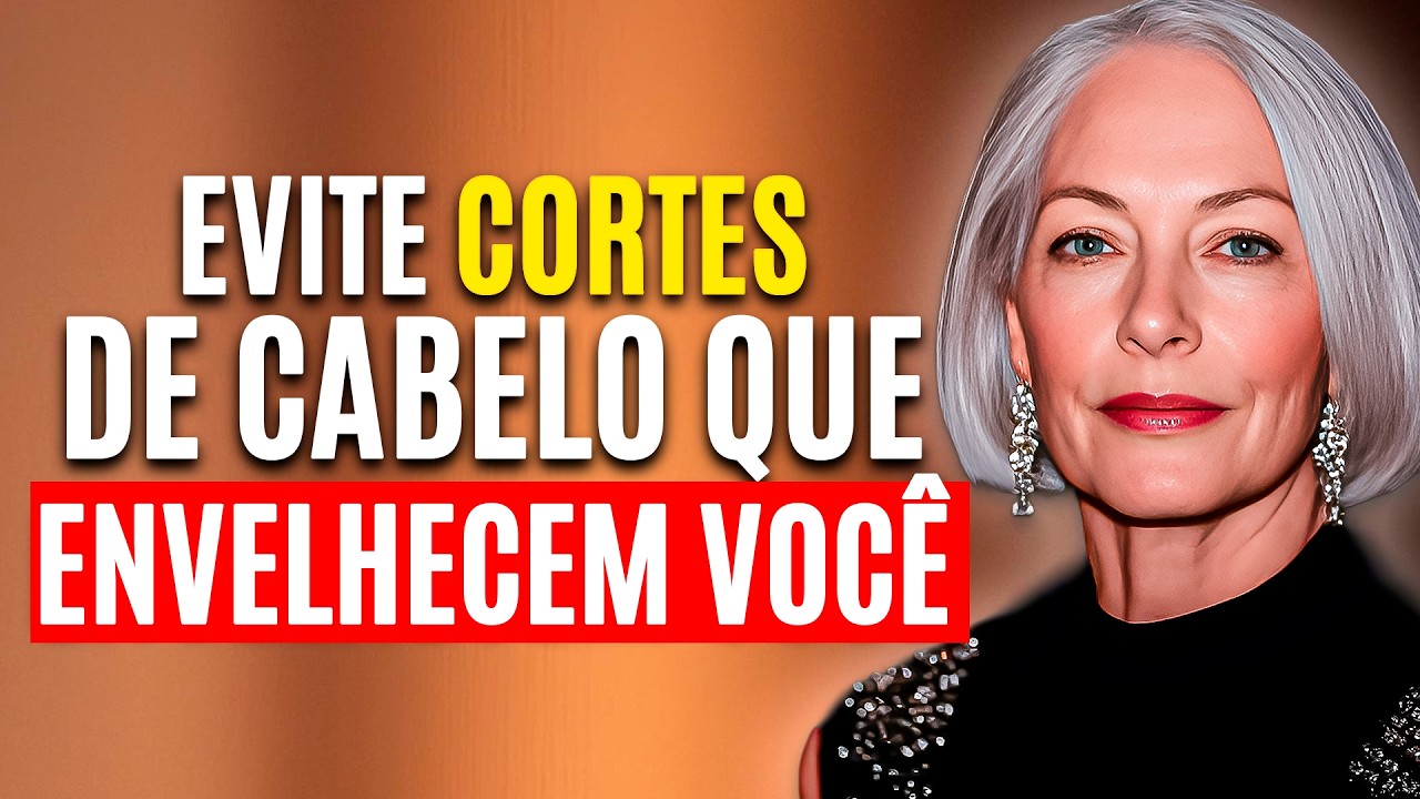 3 Cortes de Cabelo que Rejuvenescem 10 Anos aos 60+