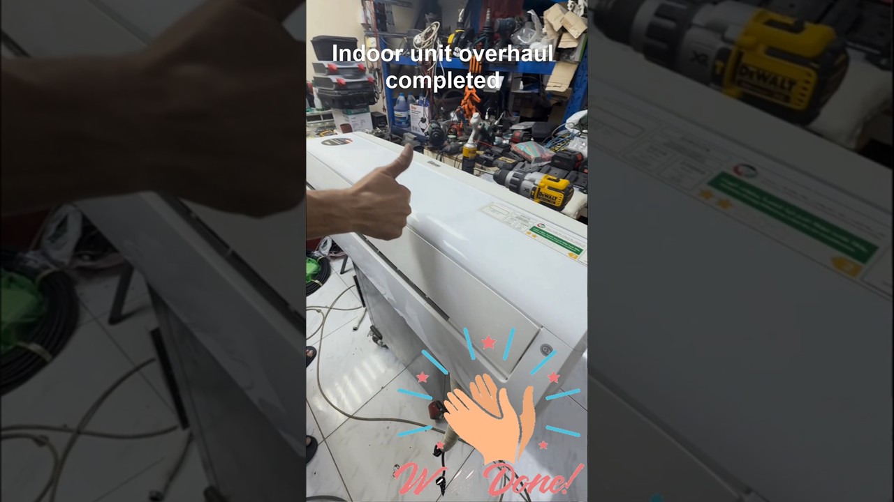 🛠️ Indoor Unit Overhaul – Complete Service Report