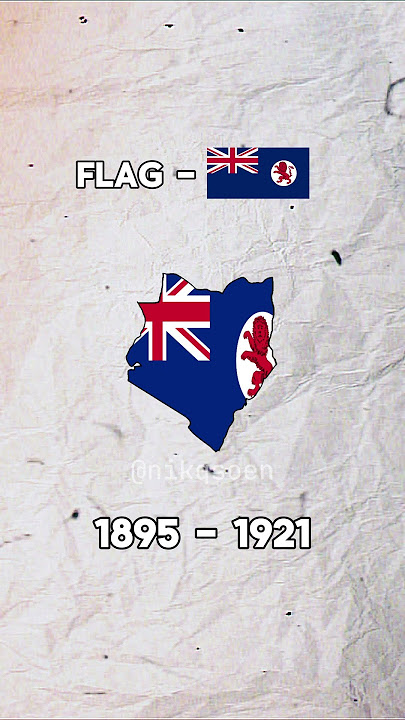 Evolution of Kenya #shorts #geography #map #flag #kenya #evolution #viral #history #empire