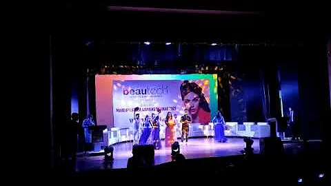 Makeup career advising seminar at Dhano Dhanye Auditorium, Kolkata