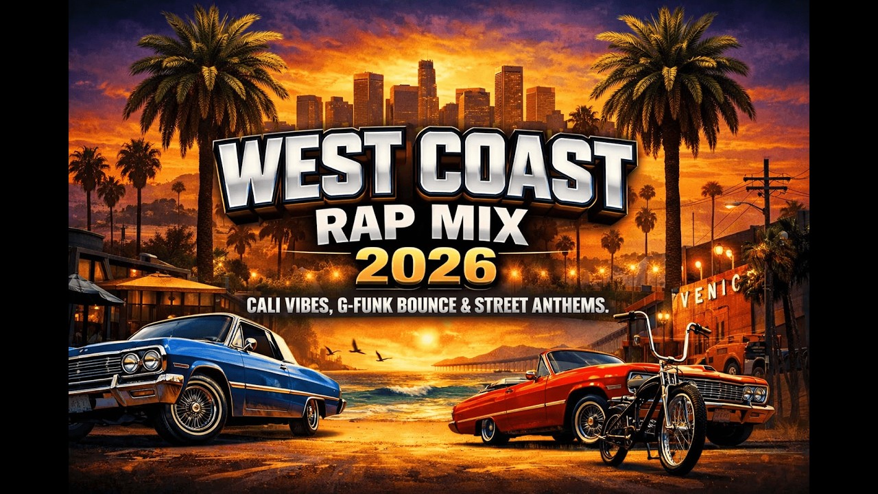 West Coast Rap Mix 2026 | Cali Vibes, G-Funk Bounce & Street