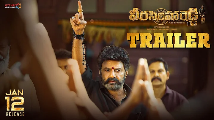 Veera Simha Reddy Trailer | Nandamuri Balakrishna ...