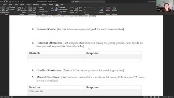 Team Charter Introduction