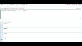cs311 quiz 4| Spring 2024