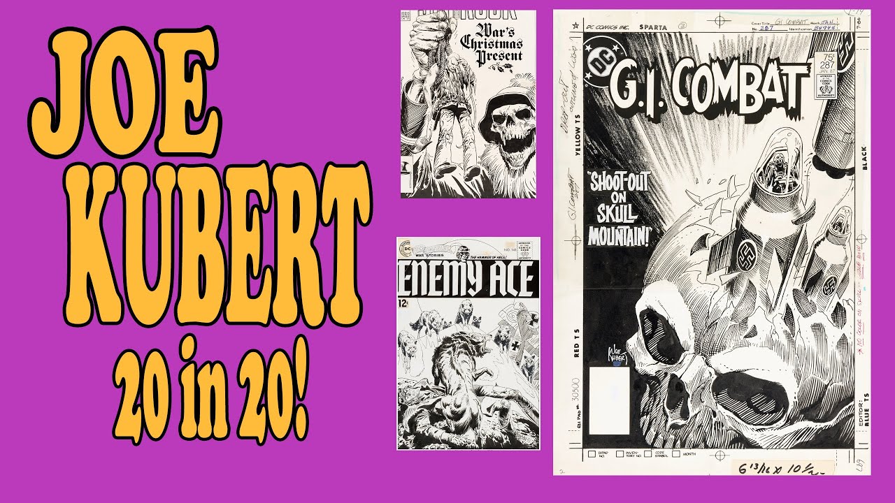 JOE KUBERT 20 IN 20!! - YouTube