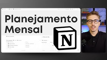 Monthly Planning with Notion | Free Template by @cafecomnotion