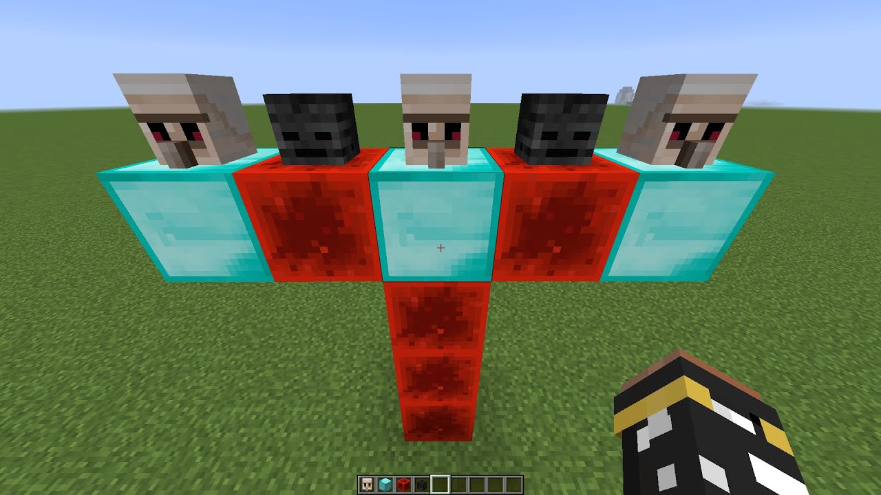 what if you create a MULTI WITHER GOLEM in MINECRAFT - YouTube