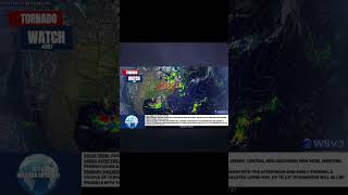 🌓⛈️🌬️🌪️ "5 States UNDER SIEGE" Tornado Watch: CT/DE/NJ/NY/PA Threat 7/21/26 #shorts #weather