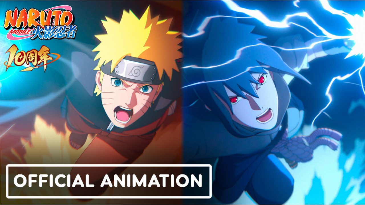 NARUTO AND SASUKE (Silhouette - ‪@Nanaru‬) | Naruto Mobile 10th