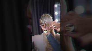 Elegant Low Bun Hairstyle with Pearl Accessory | Step-by-Step Tutorial#hairstyle #viral #hair