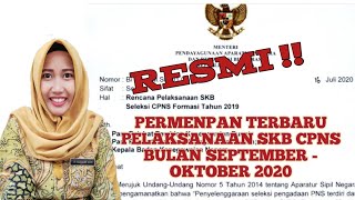 Simak Surat Menpan RB perihal Pelaksanaan SKB Seleksi CPNS Dilaksanakan Bulan September-Oktober 2020