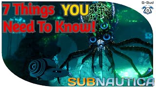 7 Tips And Tricks YOU Need To Know! | Subnautica screenshot 3