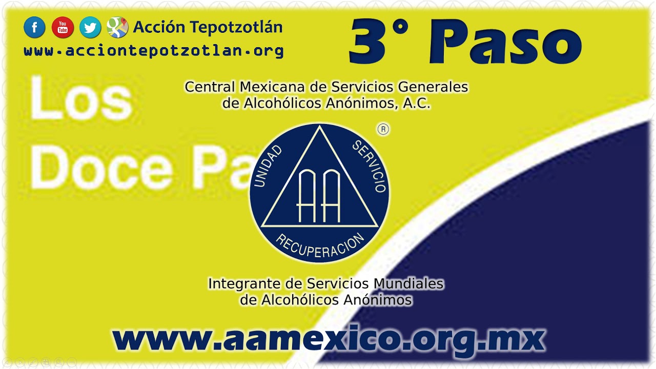 Pasos de AA - Tercer paso AUDIO