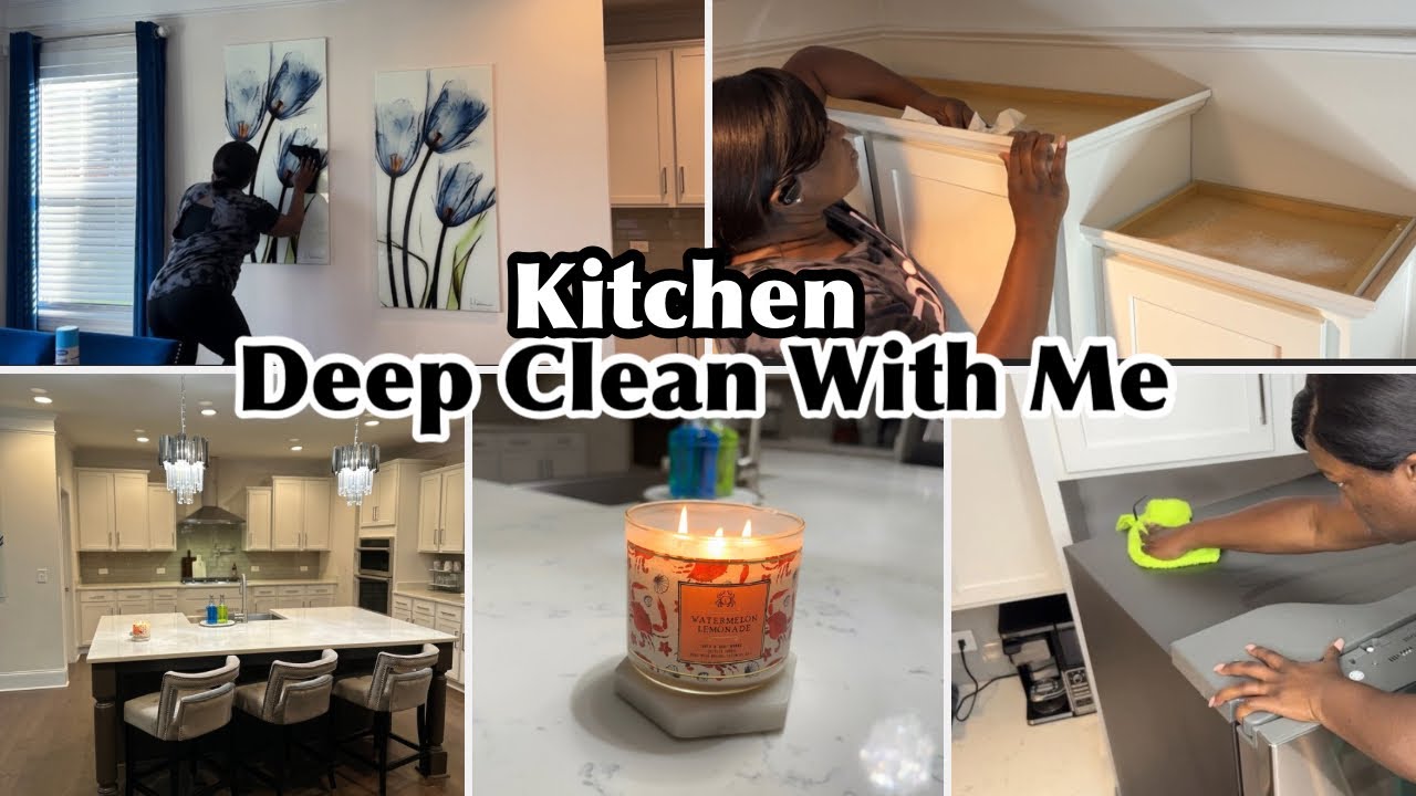 KITCHEN DEEP CLEAN WITH ME| EXTREME CLEANING MOTIVATION - YouTube
